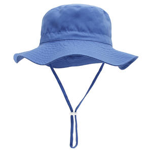 Sombrero de Sol para bebé, protección UV, gorras de playa transpirables para exteriores para niños pequeños, sombrero de cubo de sublimación infantil con cordón para niñas y niños - Product Image 2