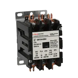 To supply cjx9 air conditioner 1P 2P 3P 25A 30A 40A 50A 60A 70A 90A Magnetic ac contactor