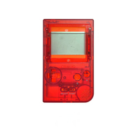 Boîtier de remplacement ABS pour console Gameboy Pocket GBP - Boîtier gris avec kit de boutons