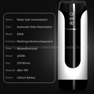 IPX7 masturbatore maschile impermeabile, facile pulizia, stimolazione per tutto il corpo per gli uomini che cercano il divertimento intimo vibratore da <span class=keywords><strong>uomo</strong></span> - Product Image 2