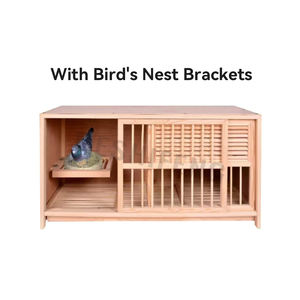 Casa <span class=keywords><strong>de</strong></span> pájaros <span class=keywords><strong>de</strong></span> madera comercial <span class=keywords><strong>de</strong></span> cuatro estaciones natural y respetuosa con el medio ambiente, jaula <span class=keywords><strong>para</strong></span> palomas, caja nido <span class=keywords><strong>de</strong></span> madera <span class=keywords><strong>para</strong></span> cría - Product Image 2