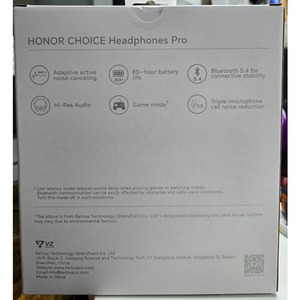 หูฟัง HONOR Choice Pro ตัดเสียงรบกวนแบบแอคทีฟ Bluetooth 5.4 จัดส่งโดย FedEx - Product Image 2