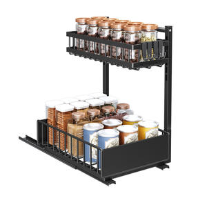 Organiseur de placard multifonctionnel Najie, panier de rangement extractible, étagère à niveaux amovible pour condiments et vaisselle de cuisine - Product Image 5