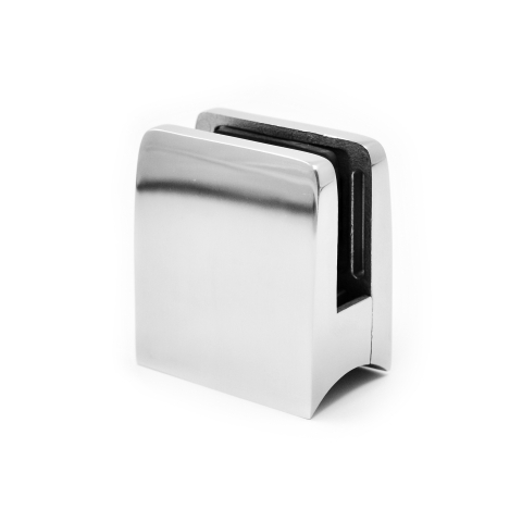 20/24 X Glass Clamps, Stainless Steel Glass Holder Square, Clamp Holder Glass Clamp Holder, For Post Railing, Stair Railing, Balcony, 6 Mm - 8 Mm / 8