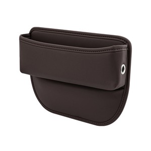 Car Seat Gap <b>Storage</b> <b>Box</b> Leather U Shape Organizer For Car Interior With Multiple Compartments Universal Fit - Product Image 2