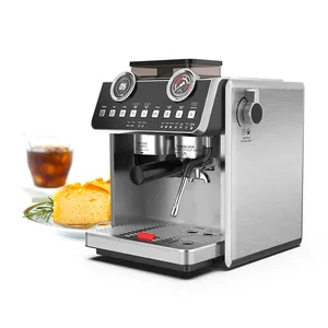 3 In 1 Automatic Coffee Powder Machine Professional Electric Espresso Coffee Maker With Bean Grinder