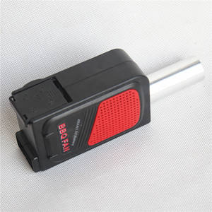 Ventilateur électrique de type pistolet pour barbecue, aide au démarrage du charbon de bois portable, accessoires de cuisson, fonctionne avec 4 piles AA - Product Image 4