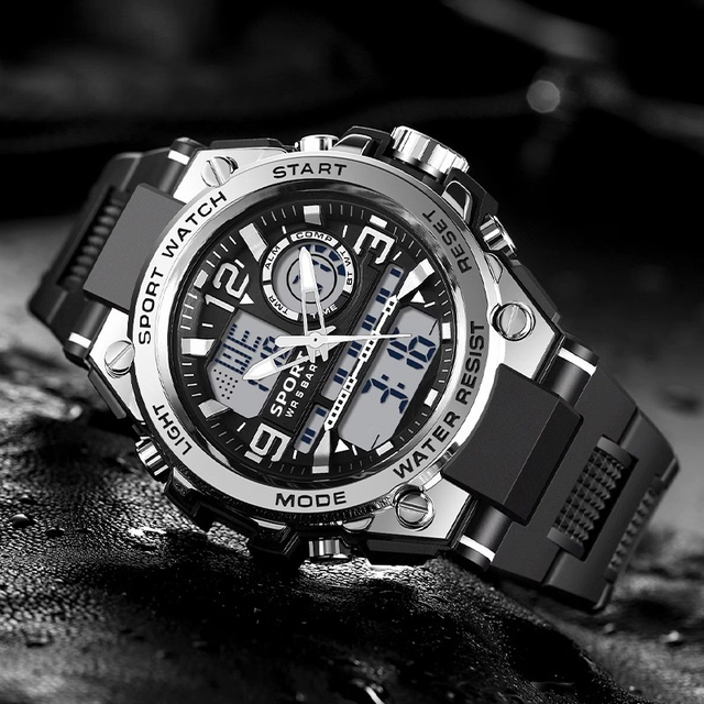 Fashion Style Led Waterproof Digital Mens Watches Led Wholesale Factory Wristwatch Sports Watch for Men