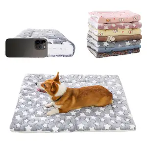 Thickened Pet Mats Pads Soft Dog Matress For Small Medium Pet Warm Soft Puppy Dog Mat For The Car