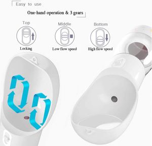 ขวดน้ำพกพาสำหรับสุนัขแบบมัลติฟังก์ชั่น พร้อมภาชนะใส่อาหาร - Product Image 4