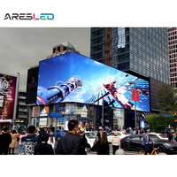 Pantalla LED a todo Color para publicidad, Panel de cartelera Smd para exteriores, Flexible, P10, P8