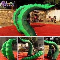 Tentacules de pieuvre gonflables géants personnalisés pour Halloween, tentacules de pieuvre gonflables publicitaires pour la décoration de fête en plein air