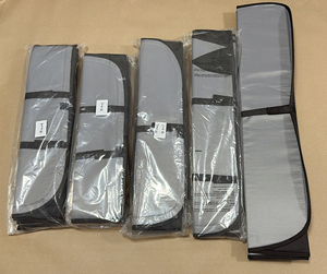 Cubierta de ventana de tripulación aislada para <span class=keywords><strong>Ford</strong></span> <span class=keywords><strong>Transit</strong></span> Van Threewen Cortinas de ventana de puerta corredera de ajuste personalizado - Product Image 6