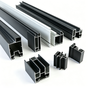 Profili per Finestre in Alluminio Serie 6000 Resistenti agli Urti, Sistemi di Taglio e Saldatura, Marca HUAJIAN, Lega di Alluminio Europea - Product Image 1