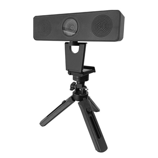 CMOS Sensor HD 2MP 1080P 30fps Live Webcourse Conference Type-C AI Noise Reduction 8m Camera with Speaker