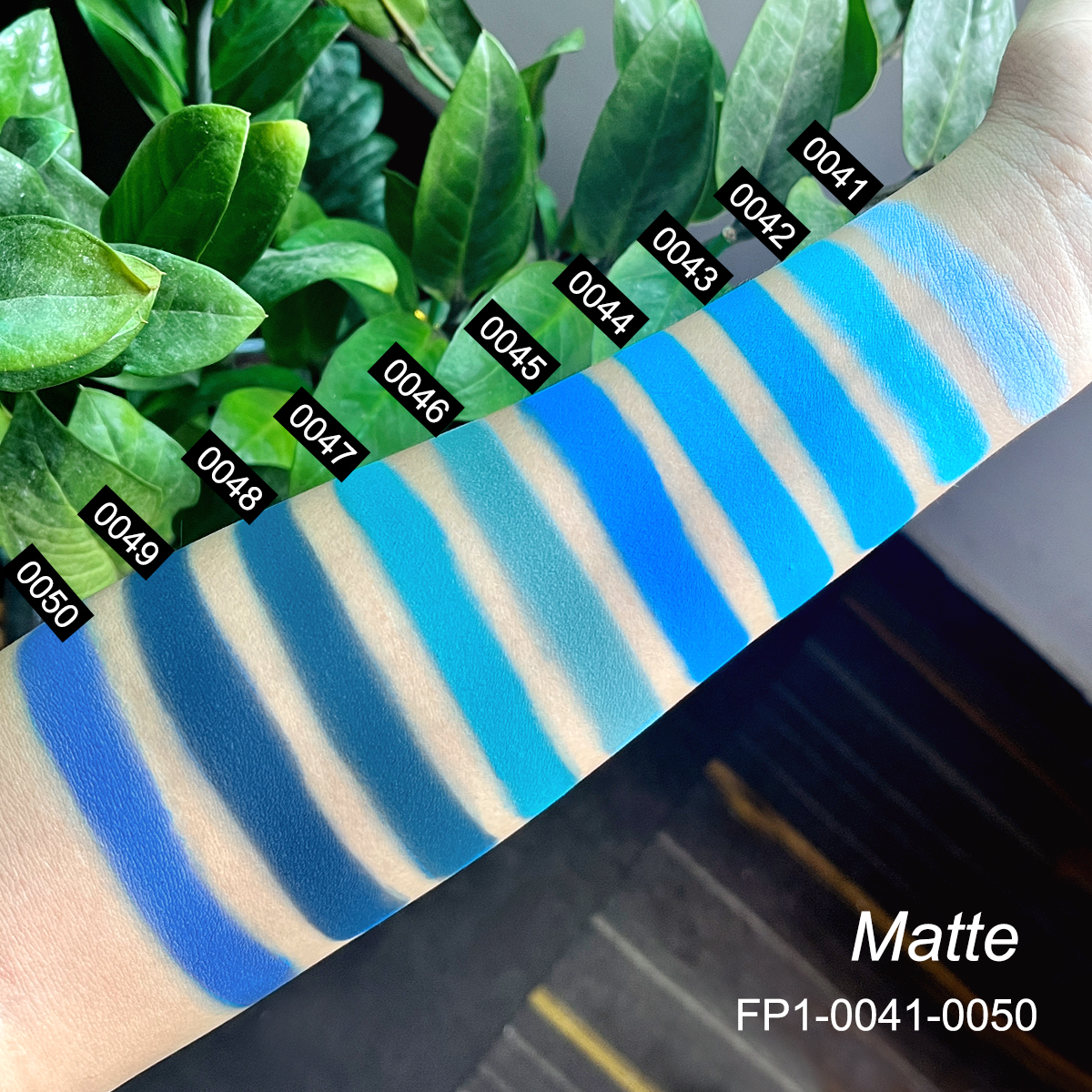 #5-liste de couleurs-palette de fard à paupières votre logo