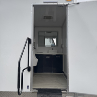 Toilettes portables professionnelles personnalisables, sanitaires mobiles écologiques pour bureaux, écoles et hôpitaux