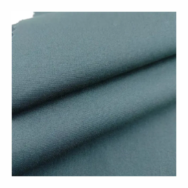 2022 hot sell brushed polyester spandex fabric 98% organ organic cotton 2% spandex denim fabric