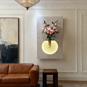 Arte Mural Moderno de Gran Tamaño, Pintura Texturizada en Relieve 3D, Decoración para Sala de Estar, Escultura Geométrica, Pintura Minimalista en Piedra Arenisca - Product Image 3