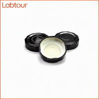 Bouchon à vis en métal étamé de haute qualité 38 mm pour bouteilles et bocaux, anti-enfants, étanche, écologique, qualité alimentaire, facile à utiliser