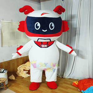Disfraz de mascota Robot de <span class=keywords><strong>dibujos</strong></span> <span class=keywords><strong>animados</strong></span> personalizado con logotipo personalizado, tamaño adulto, fiesta de Halloween para eventos y promoción de Marca - Product Image 2