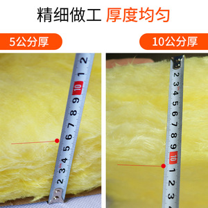 Rouleau de laine de verre centrifugée BLM-06 1580-1770°C, isolation phonique et ignifuge pour le rembourrage des murs et l'isolation acoustique - Product Image 4