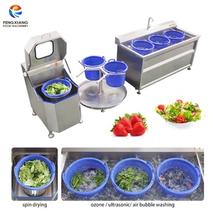 Machine économique de lavage et d'essorage des feuilles de thé, des fruits et des légumes pour usage commercial - Product Image 1