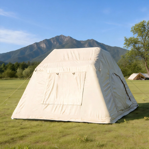 <span class=keywords><strong>Tente</strong></span> gonflable épaisse pour le camping en plein air, imperméable, Oxford, quatre saisons, fermeture thermosoudée à double couture, électrique/manuelle - Product Image 1