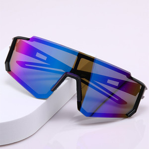 Sports Glasses 9927 Polarized UV400 TAC Lens Cycling Driving Outdoor Sun Protection <b>Blue</b> Frame PC <b>Material</b> - Product Image 4