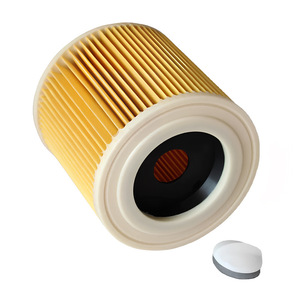 Cartouche de filtre Hepa 120mm x 113mm haute efficacité pour pièces d'aspirateur Krcher - Product Image 2