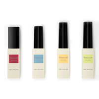 Flacon en verre vide de 8 ml pour gloss à lèvres, avec pinceau applicateur carré pour nail art, idéal pour marque privée