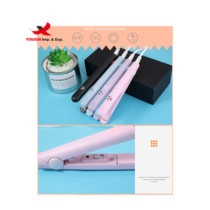 2-in-1 Low Price New Hair Straightener & <b>Curler</b> with LCD Temperature Display PTC Heater Anti-scalding Electric Outdoor Use - Product Image 4
