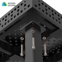 Tables de soudage en fonte 3D avec fixation pour soudage robotisé