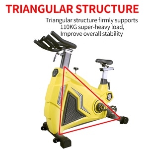 SQ FITNSS <span class=keywords><strong>Cardio</strong></span> Training Spin Bike Ciclo Máquina de ejercicio Bicicleta estática Ejercicio Spin Bike Fitness - Product Image 4