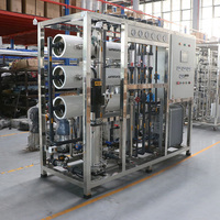 Système d'eau déionisée commercial de 1000 litres, filtre de précision RO EDI, machines de traitement d'eau ultrapure