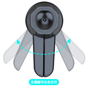Jianhuida <b>Air</b> <b>Vent</b> Mount <b>Phone</b> <b>Holder</b> Plastic Car <b>Holder</b> With Adjustable Support Legs For Vehicle Use - Product Image 1
