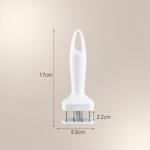 Martillo de agujas para carne, blanco, portátil, para uso doméstico, para desvenar carne con tendones rotos, para chuletas de cerdo, pollo y alitas de pollo - Product Image 4