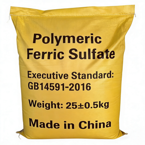 Sulfato Poliferrico de Grado Alimenticio Marca Yida, 21% de Pureza (<span class=keywords><strong>Fe2</strong></span>(<span class=keywords><strong>OH</strong></span>)n(SO4)<span class=keywords><strong>3</strong></span>-n/2]m), para Tratamiento de Aguas Residuales, CAS 10028-22-5, Precio de Fábrica - Product Image 2