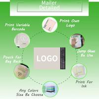 Adhésif fort échantillon gratuit imprimé Beige expédition Mailer sac logo personnalisé affranchissement Express emballage expédition sac fabricant