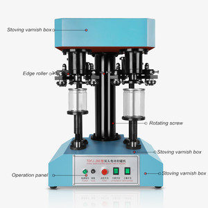Automatic Double Sealing Heads Can Seamer Sealing <strong>Machine</strong>