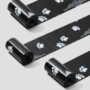 Venta Directa de Fábrica: Bolsas Biodegradables para Excremento de Perro, Gruesas, Resistentes, con Aroma a Lavanda, Portátiles, con Diseño de Huella de Pata, Desechables, Estilo Boca Plana - Product Image 2