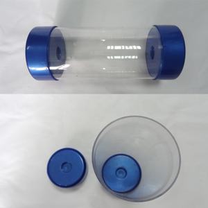 Tubes en plastique transparent avec embout à vis - Product Image 2