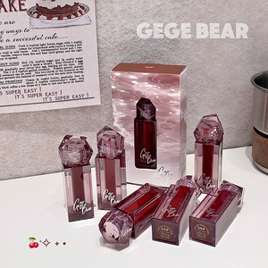 ملمع شفاه من ماركة Gegebear بالكريستال والماس ملمع شفاه للفتيات نقي عادي مع الرغبة في الظهور مرطب أبيض - Product Image 3