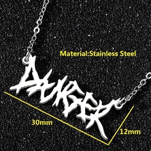 Collana Personalizzata Segno Zodiacale Leone <span class=keywords><strong>Astrologia</strong></span> 12 Costellazioni Lettera Antica Inglese Ariete Regalo - Product Image 2