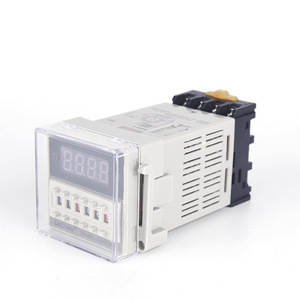 Yuanhuang Technology Digital Time <b>Relay</b> DH48S-A 11-Pin 2-In-1 2-Out With Reset Base Included - Product Image 1