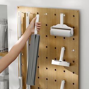 Ensemble de nettoyage ménager multi-usages en dix pièces à long manche en plastique sol verre eau grattoir épilateur <span class=keywords><strong>brosse</strong></span> brosses de nettoyage - Product Image 3