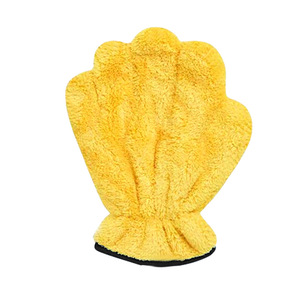Gants de bain pour animaux de compagnie Sozhuo, serviette absorbante épaisse pour le toilettage des chats et des chiens - Product Image 4