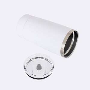 Stainless Steel Tumbler 20oz <b>Double</b> <b>Walled</b> Vacuum Insulated Travel <b>Mug</b> Straight Cup With Lid For Outdoor Use - Product Image 1