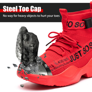 Botas <span class=keywords><strong>de</strong></span> Seguridad con Punta <span class=keywords><strong>de</strong></span> Acero para <span class=keywords><strong>Mujer</strong></span> JIANKUN, Antideslizantes, con Punta Compuesta, Ligeras, Antideslizantes, para Trabajo y Oficina - Product Image 3