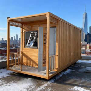 Chất lượng cao đa mục đích có thể gập lại nhà CONTAINER với sân thượng biệt thự thép phổ biến của Trung Quốc - Product Image 4